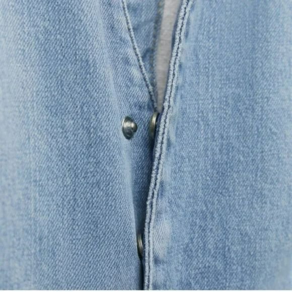 ZARA TRF DENIM HALTER NECK JUMPSUIT - Picture 6 of 9